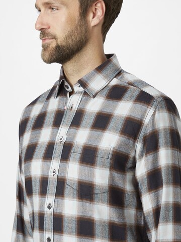 PADDOCKS Regular fit Button Up Shirt in Grey