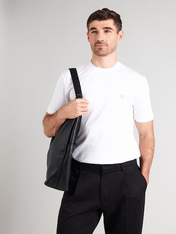 T-Shirt 'C-Taut 01' BOSS en blanc : devant