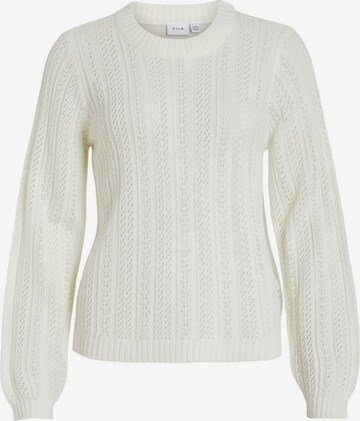 VILA Sweater 'CHOI' in White: front