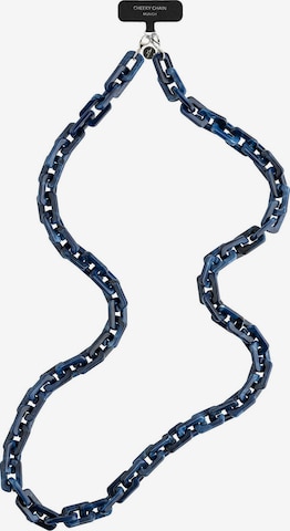 Cheeky Chain Munich Smartphone Case 'Kelly' in Blue: front