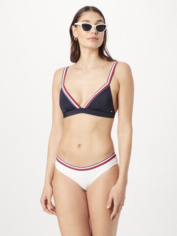 Tommy Hilfiger Underwear Trojúhelníková Horní díl plavek – modrá