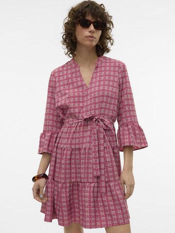 Robe 'ZERA' VERO MODA en rose