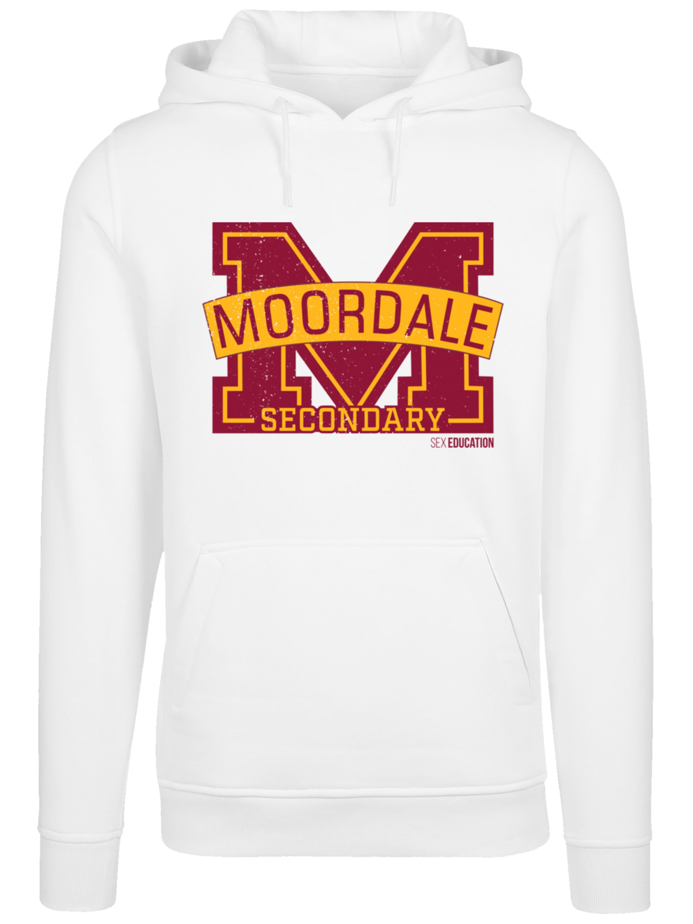 F4NT4STIC Sweatshirt in White: front