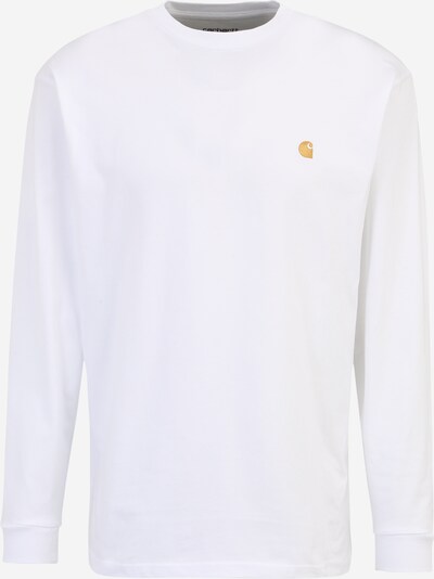 Marškinėliai 'Chase' iš Carhartt WIP, spalva – Auksas / balta, Prekių apžvalga
