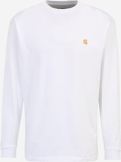 Carhartt WIP T-Shirt 'Chase' en or / blanc, Vue avec produit