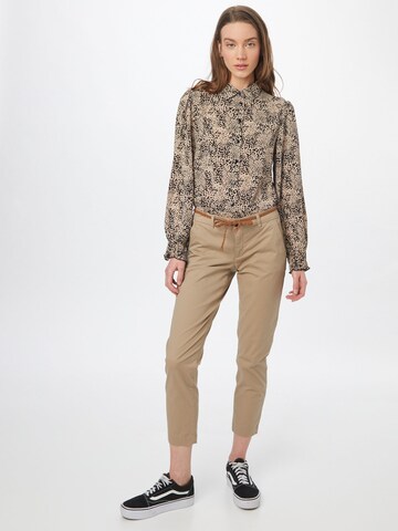 ONLY Regular Chino trousers 'Evelyn' in Beige