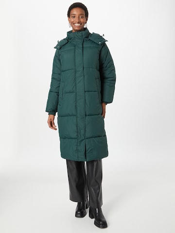 minimum Wintermantel 'Flawly 9543' in Groen: voorkant