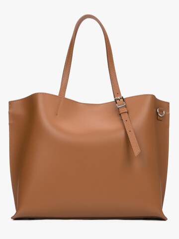 Estro Shopper '11185' in Brown: front