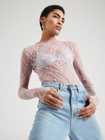 TOPSHOP Shirts i pink: forside