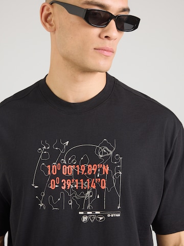 Tricou de la G-STAR pe negru