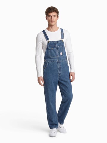 LEVI'S ® Loosefit Τζιν σαλοπέτα 'LOOSE OVERALLS' σε μπλε: μπροστά