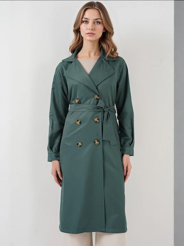 Bigdart - Sobretudo meia-estação em verde