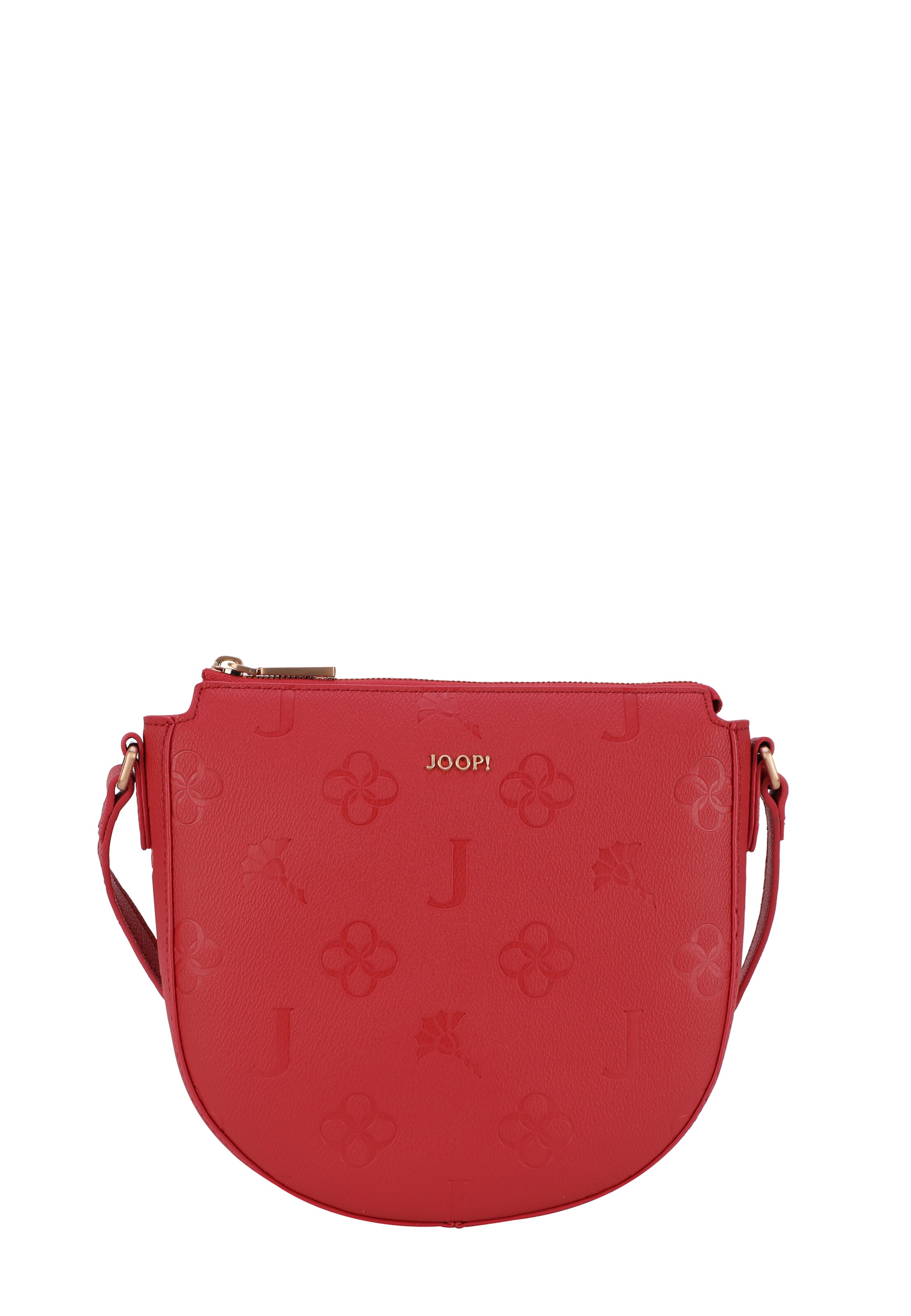 JOOP! - Mala de ombro 'Flora Stampa Stella' em vermelho: frente
