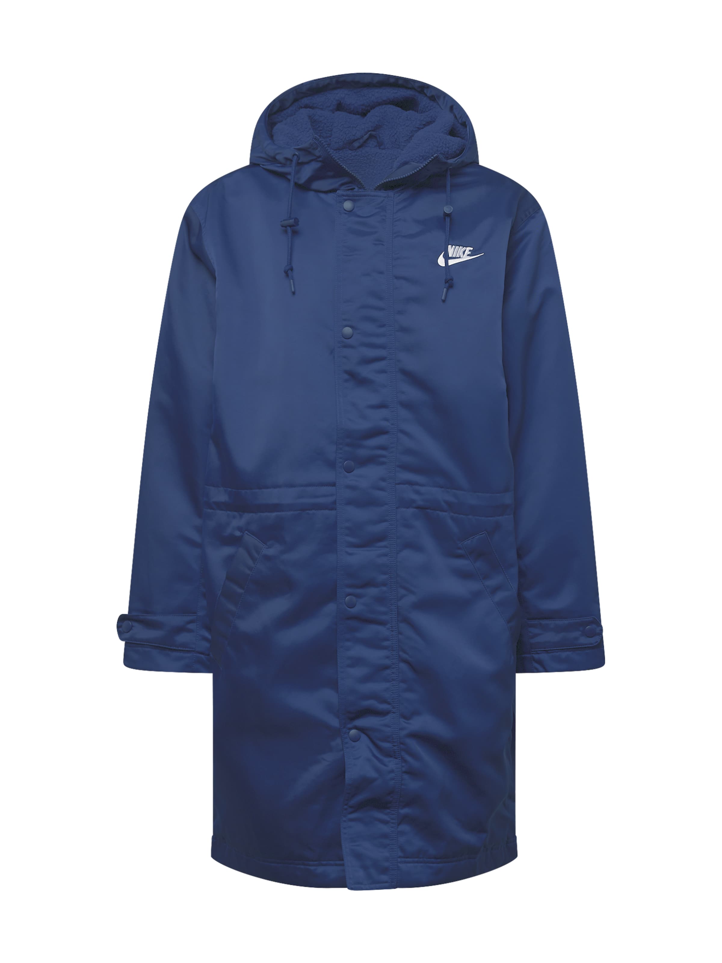 Parka di mezza stagione 'Club Stadium' di Nike Sportswear in blu: frontale