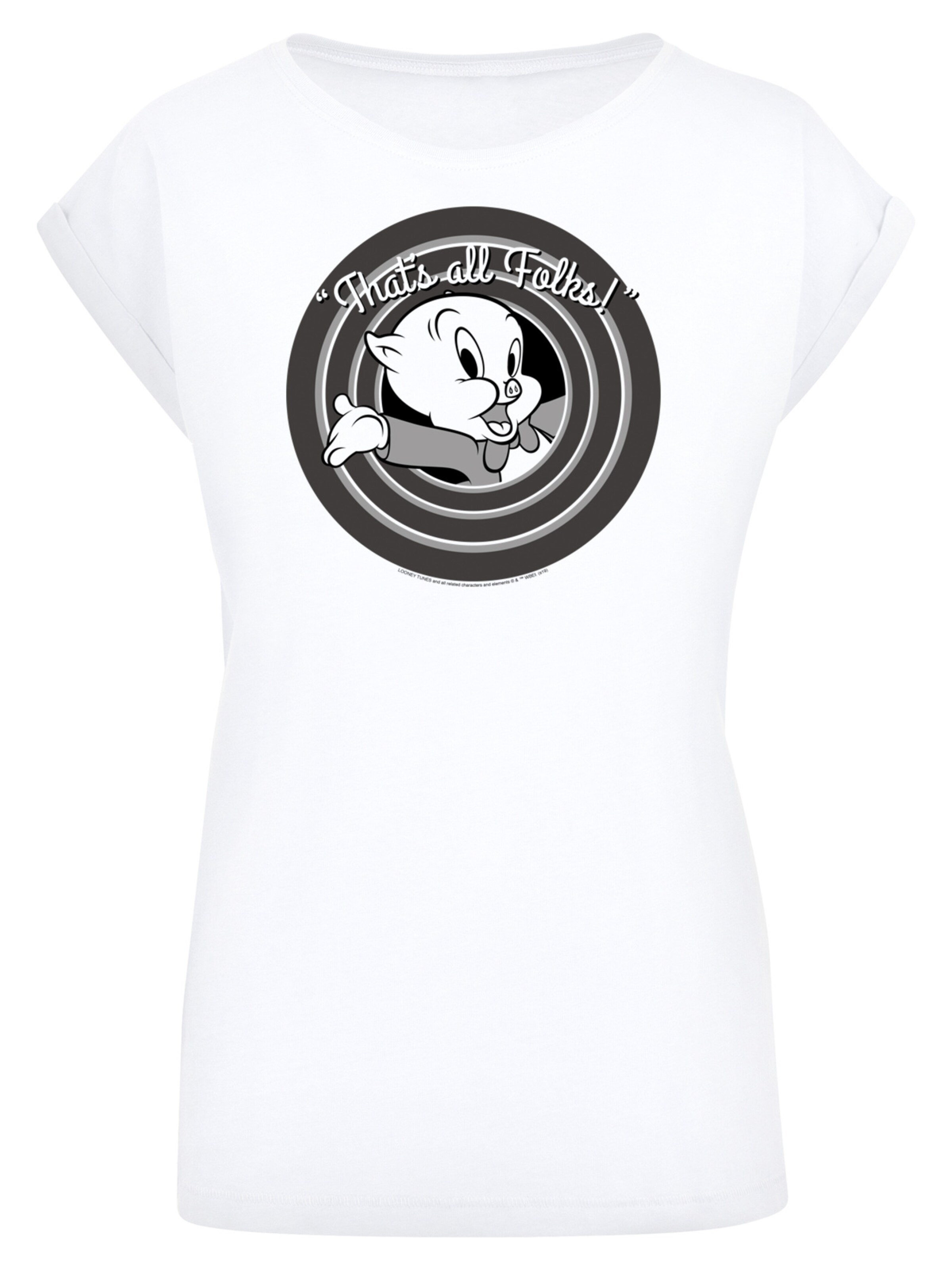 T-shirt F4NT4STIC en blanc : devant