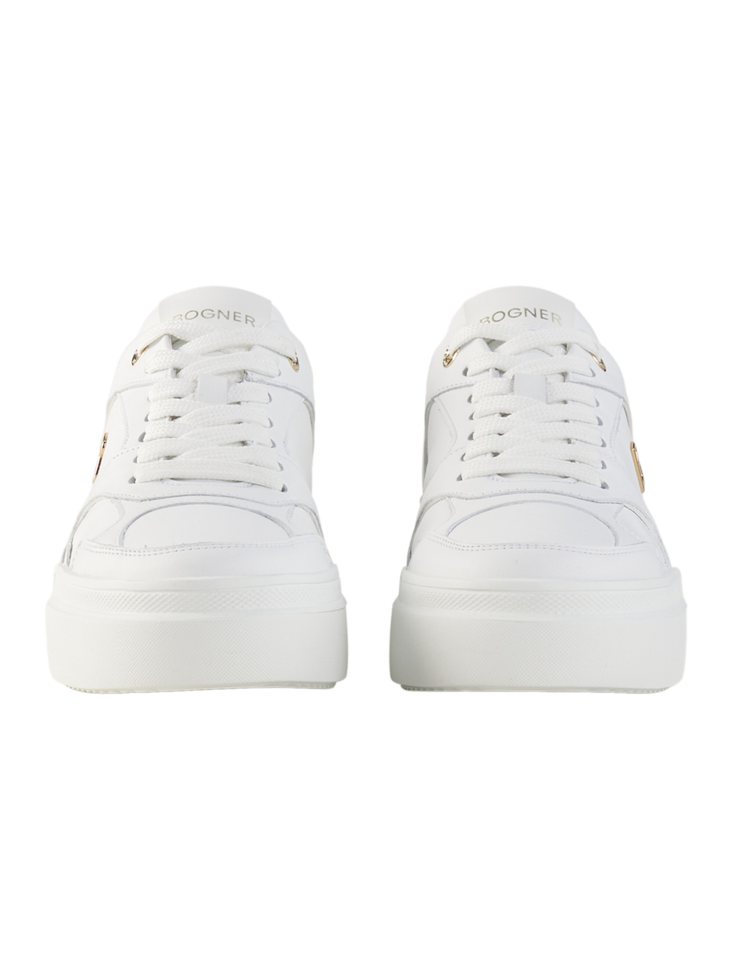 BOGNER Platform trainers 'Hollywood' in White