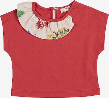 T-Shirt Panço en rouge : devant