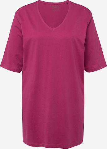 Ulla Popken Koszulka w kolorze różowy: przód