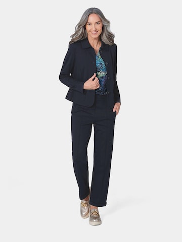 Goldner Blazer in Blau