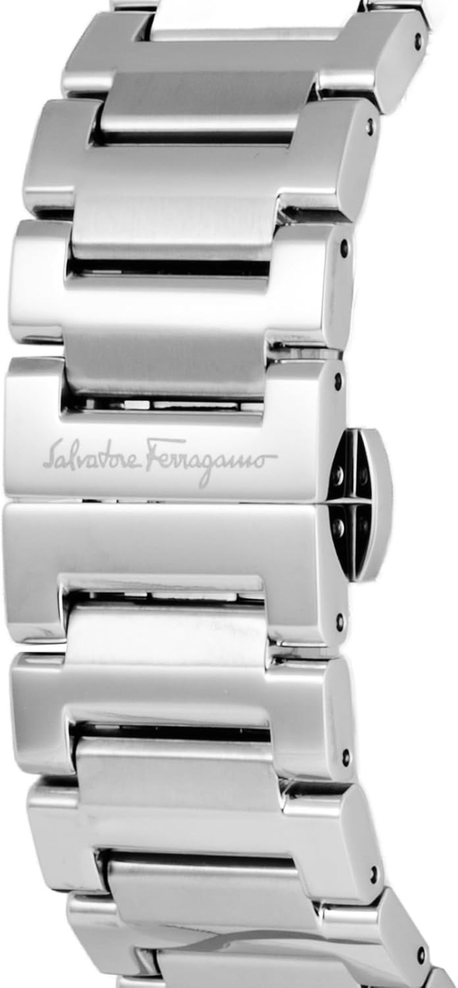 Salvatore Ferragamo Analoog horloge in Zilver