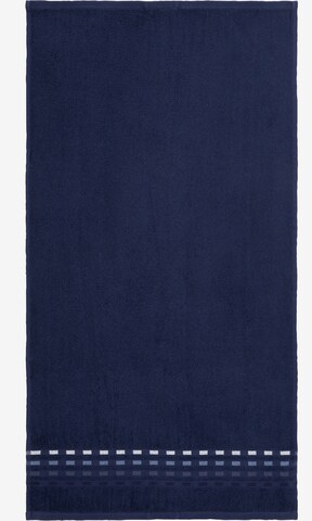 HOME AFFAIRE Towel in Blue: front