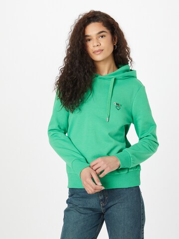 ONLY Sweatshirt 'NOOMI' in Groen: voorkant