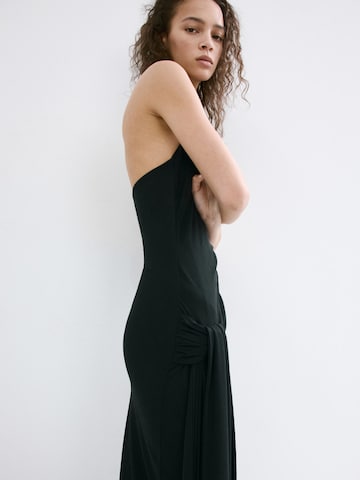 MANGO Obleka 'TAPIOCA' | črna barva