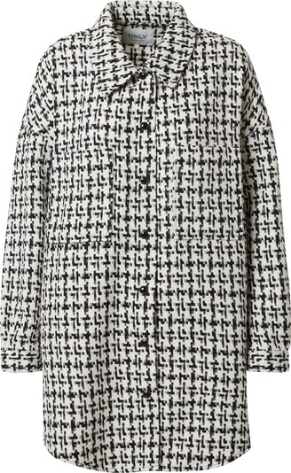 ONLY Jacke 'Sally' in schwarz / weiß, Produktansicht