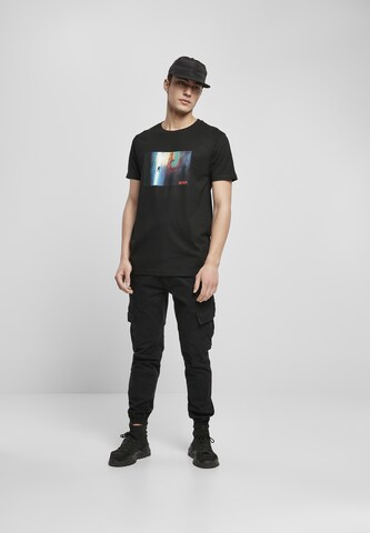 MT Men T-Shirt 'NASA Planet Trip' in Schwarz