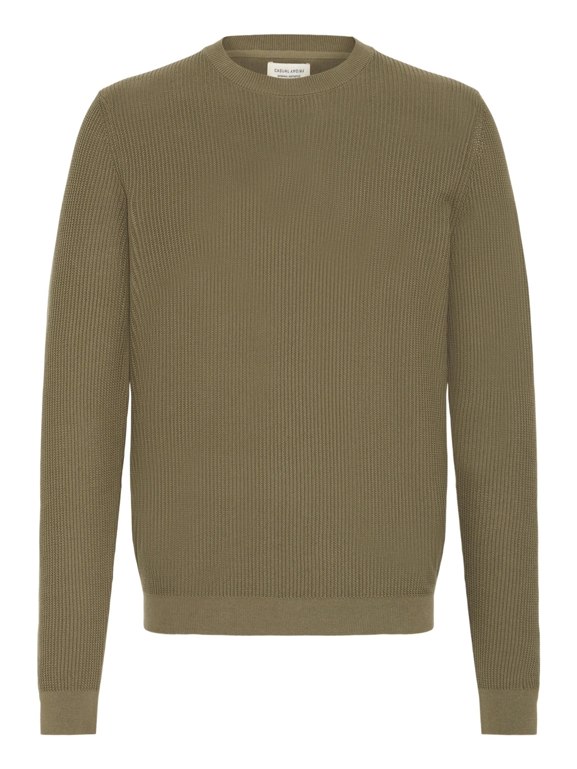 Casual Friday - Pullover ' CFNOAR ' em verde: frente