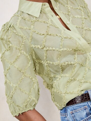 Lipsy Blouse in Green