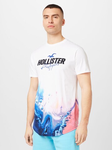 HOLLISTER - Camiseta en blanco: frente