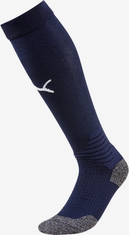 PUMA Soccer Socks in Blue: front