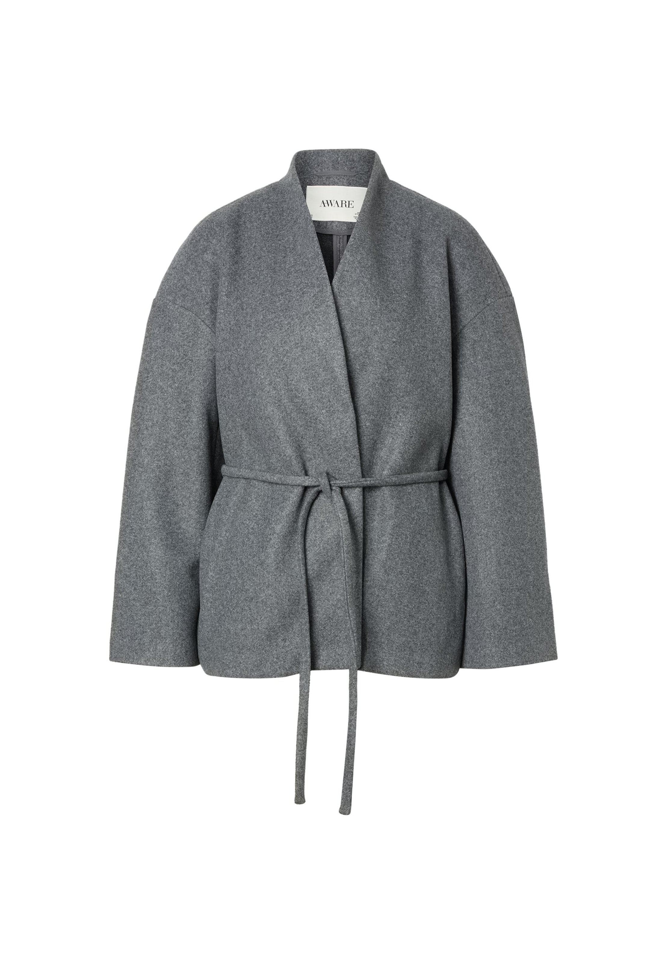 VERO MODA - Chaqueta de entretiempo 'AWSIJINA' en gris: frente