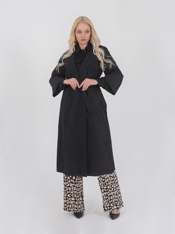 Manteau mi-saison 'Noelia' FRESHLIONS en noir