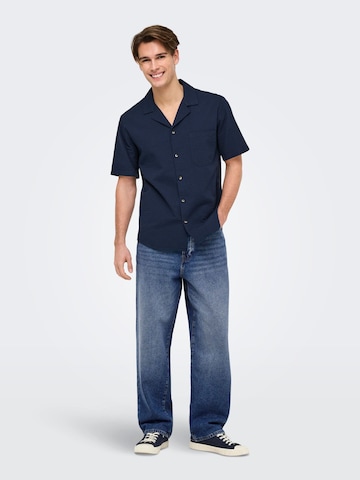 Only & Sons Loose fit Jeans 'ONSFADE' in Blue