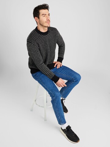 MADS NORGAARD COPENHAGEN Pullover i sort