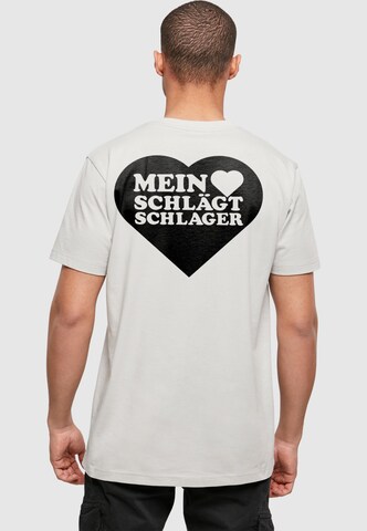 Merchcode Shirt 'V2' in Grau: Vorderseite
