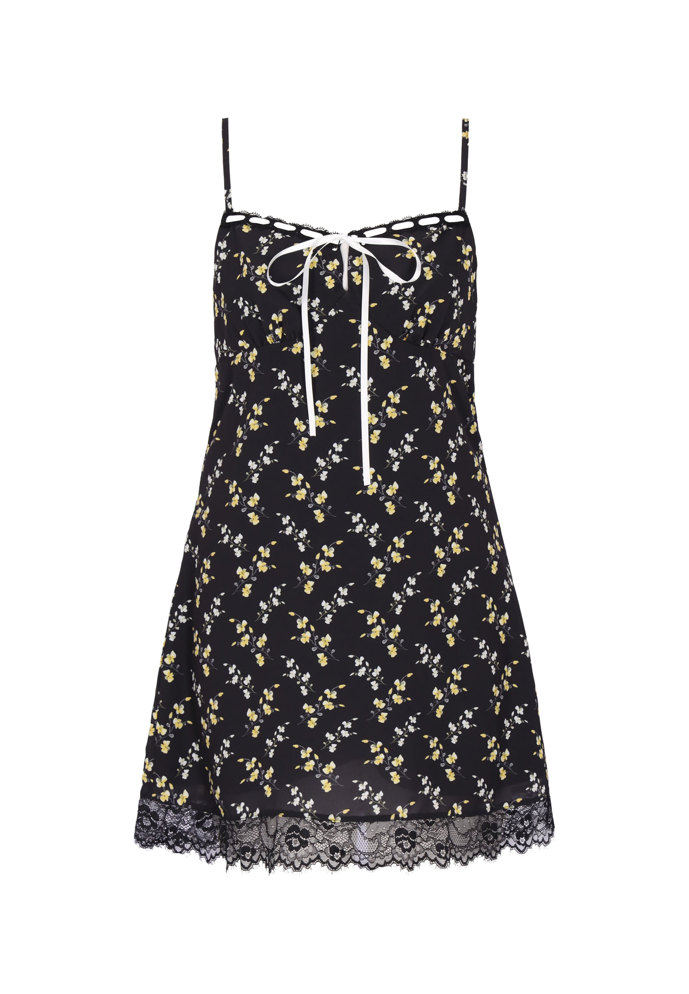 MYMO - Vestido en negro: frente