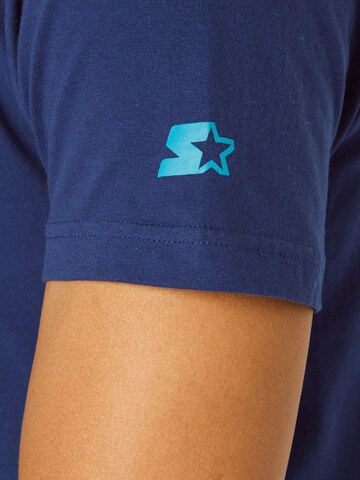 T-Shirt Starter Black Label en bleu
