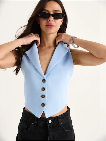 Gilet da completo di Bianco Lucci in blu