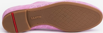 LLOYD Lace-Up Shoes in Pink