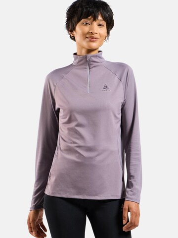 Felpa sportiva 'ESSENTIAL CERAMIWARM' di ODLO in lilla