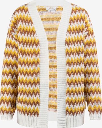 usha FESTIVAL Knit Cardigan in Yellow: front