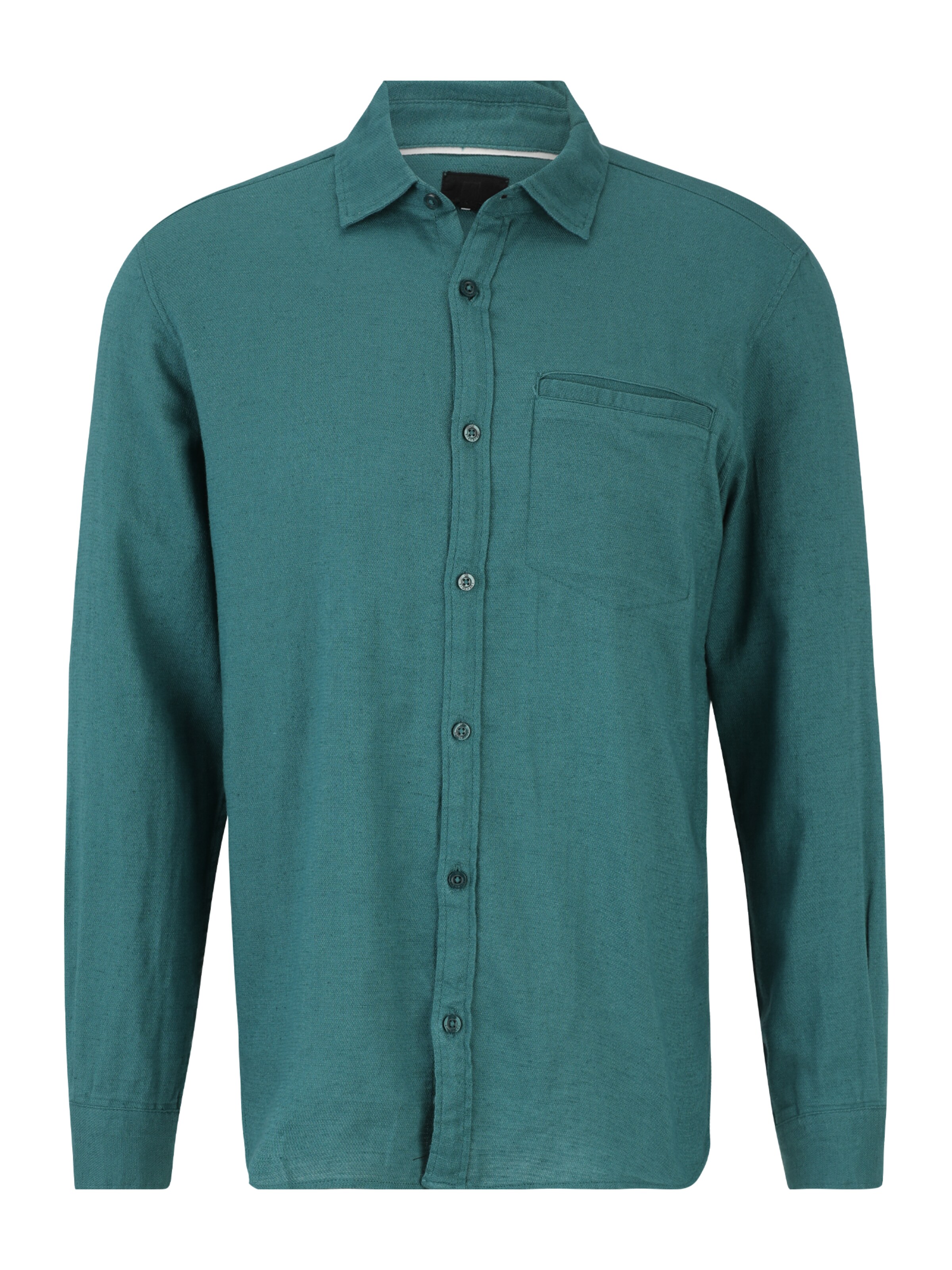 QS Hemd in Grün: Vorderseite