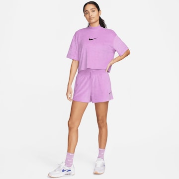 Nike Sportswear Regular Pants in Purple