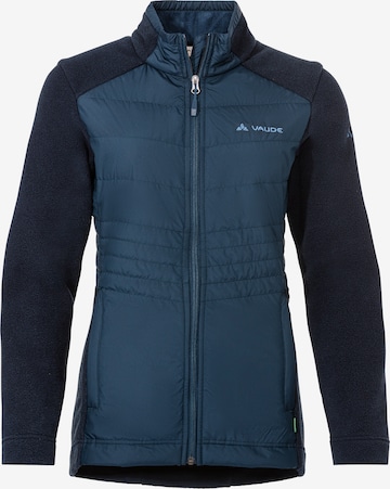 VAUDE Functionele fleece jas 'Idris' in Blauw: voorkant