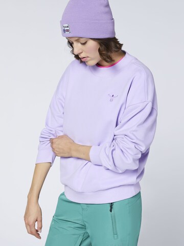 CHIEMSEE Sweatshirt in Lila