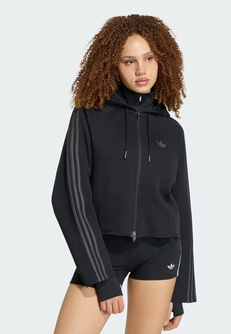 ADIDAS ORIGINALS Ζακέτα φούτερ 'SST 2.0' σε μαύρο: μπροστά