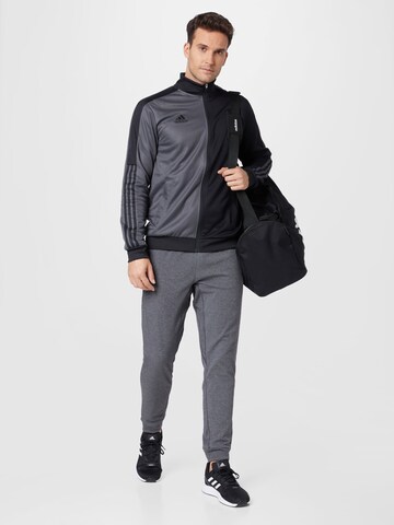 ADIDAS SPORTSWEAR Treeningjope 'Tiro Half & Half', värv must